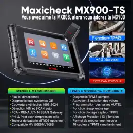 AUTEL MX 900TS GPL-GNV+ TPMS +2 ans de MAJ
