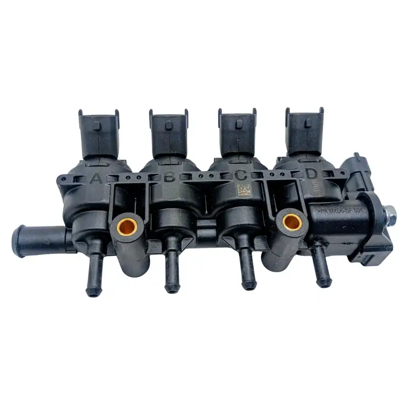 RAIL 4 INJETORES PRETOS DACIA DUSTER GLP GI238000131-D18