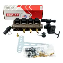 KIT CNG AC-STAG QNEXBOX PLUS 4 CILINDRI