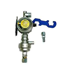 GOK CARAMATIC DRIVE ONE SICHERER REGLER 30 mbar VERTIKAL GO8590-H16