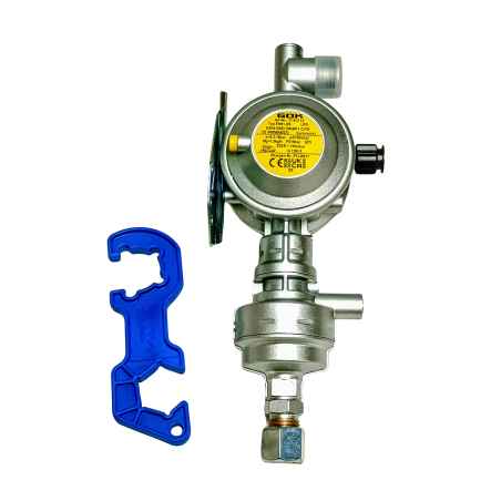 GOK CARAMATIC DRIVE ONE SICHERER REGLER 30 mbar VERTIKAL GO8590-H16