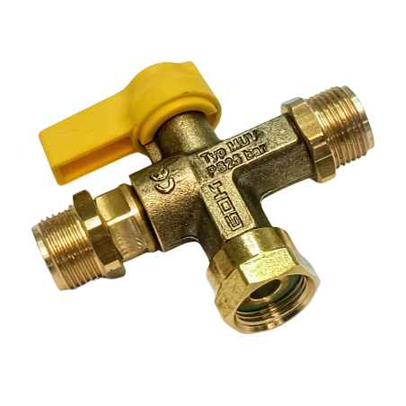GOK 3-WAY MANUAL GAS BOTTLE DIVERTER GO8218-P