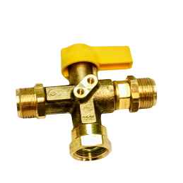 GOK 3-WAY MANUAL GAS BOTTLE DIVERTER GO8218-P5