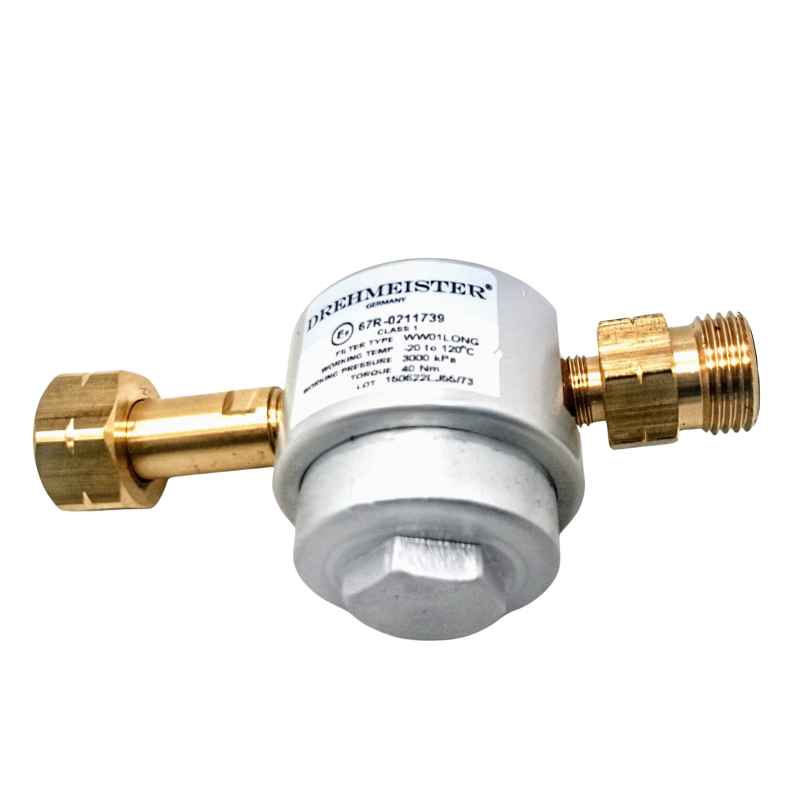 FILTR GAZU PROSTY DŁUGA WERSJA DREHMEISTER W21,8 x 1/14 LH FG8286-Q6