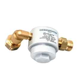 STRAIGHT GAS FILTER -90° HORIZONTAL DREHMEISTER FG8453-Q6