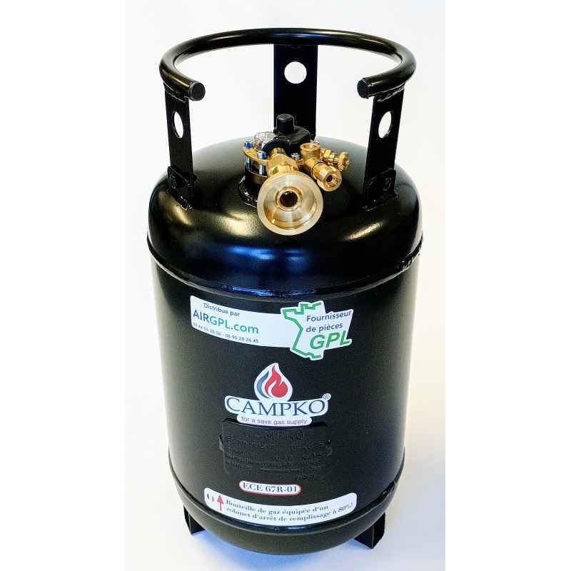 BOUTEILLE CAMPKO 22L + RACCORD FRANCE ITALIE -BO22RF