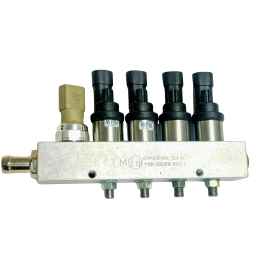 RAIL INJECTEUR GPL BRC COMPLET 4 CYLINDRES BR7410-D24