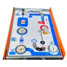 STATION FOR RECOVERING CNG-LPG (PNEUMATIC)