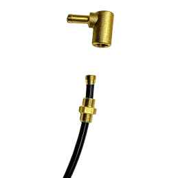 KIT DE TUBERÍA DE CODO DE 90° PARA GLP, COLECTOR DE ENTRADA DE Ø6, RA2306-E18