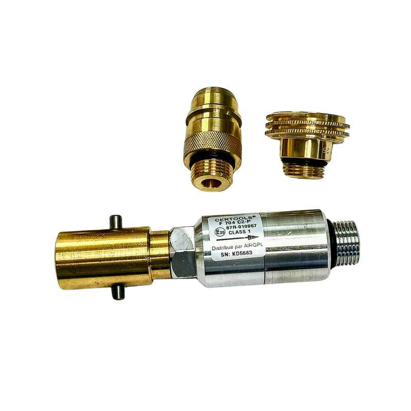 KIT 3 ADAPTATEURS REMPLISSAGE FILTRE CERAMIQUE Ø22 / 704C2-V7