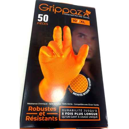 GUANTES DE MECÁNICO ULTRA RESISTENTES GRIPPAZ 9/L