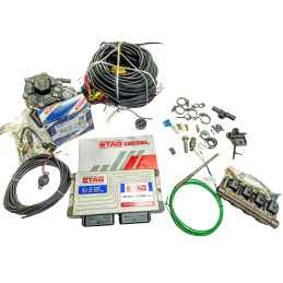KIT COMPLETO AC STAG 4 CILINDRI DIESEL