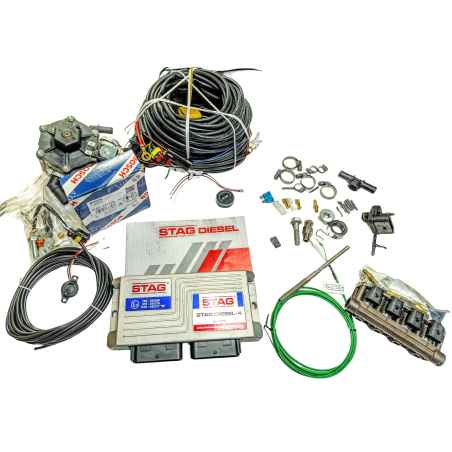 Kit completo para motor diésel de 4 cilindros AC STAG