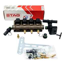 KIT COMPLETO AC STAG 4 CILINDRI DIESEL