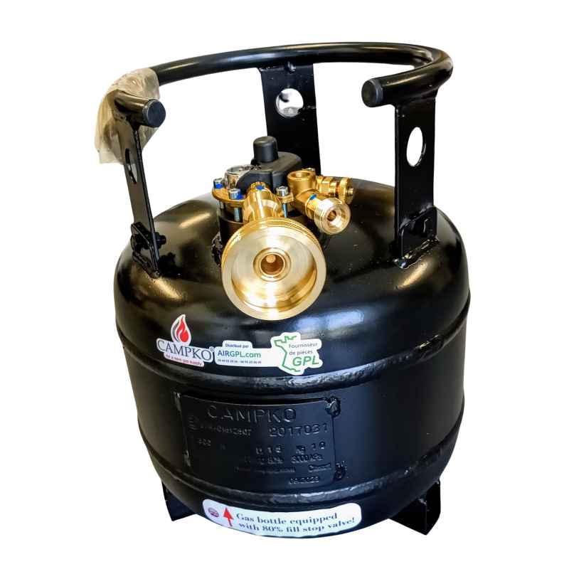 15L GASFLES ZONDER AANSLUITING - NAVULBARE CAMPKO -BO15