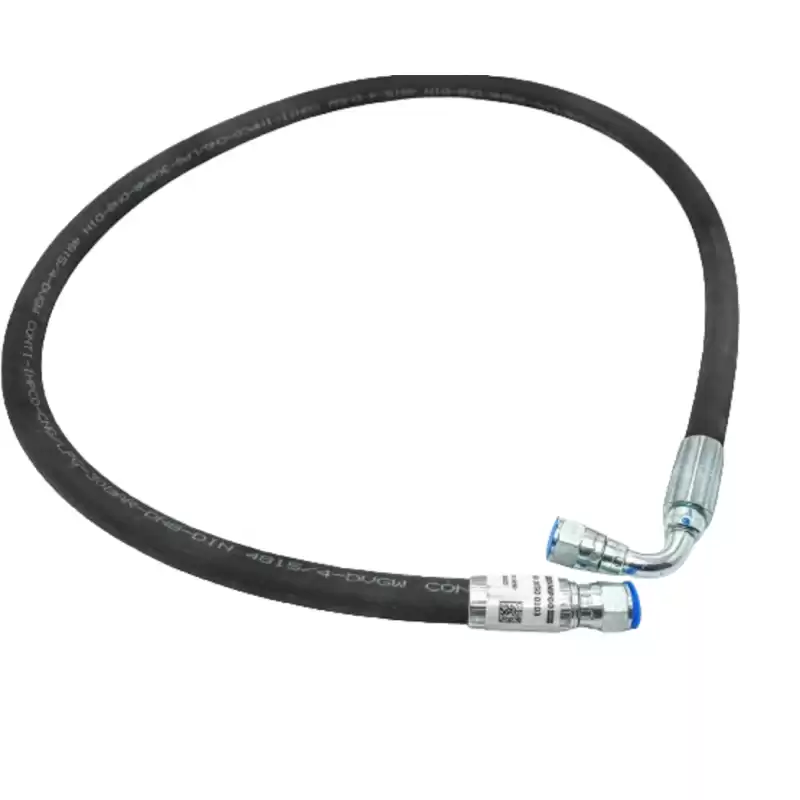 FLEXIBLE GAS 0.80m GERADE-90° 3/8" X2 (Ø14x14) 30 0800 0404-S20