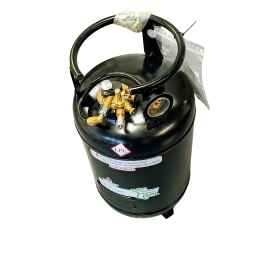 Elektrische pomp + 30L hervulbare LPG-cilinder