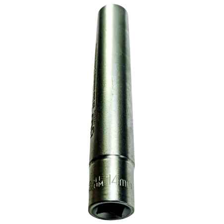 14-mm-Steckschlüssel für Zündkerzen, BGS 3/8"/10-mm-Vierkantantrieb, BG9868-I8