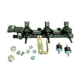 RAIL 3 GROENE INJECTOREN DACIA DUSTER MET WATERCIRCUIT OEM175233231R-F7