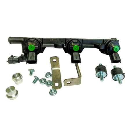 RAIL 3 zielone wtryskiwacze Dacia Duster z obiegiem wody OEM175233231R-F7