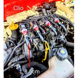 KIT 4 LPG-INJECTOREN RENAULT CLIO TWINGO KANGOO -RAG-G8