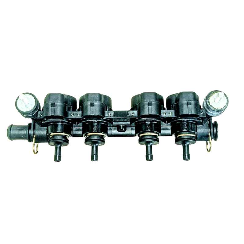 RAIL GPL Landi Renzo EVO P4S MY18 a 4 cilindri con ugelli verdi da 2,0 mm di diametro LR238000069V-E7