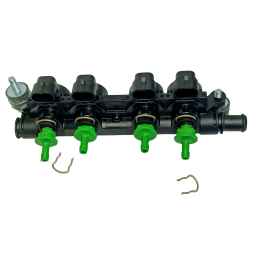 Nozzle Ø 2.0 mm groen voor LPG RAIL Landi Renzo EVO P4S MY18 LR620000045V-T10