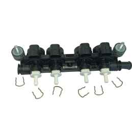 Düse Ø 2,4 mm weiß für LPG RAIL Landi Renzo EVO P4S MY18 LR620000047V-T10
