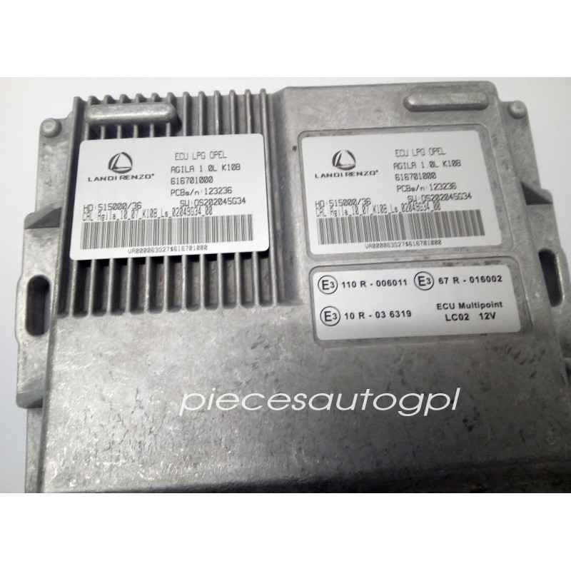 GLP ECU OPEL AGILA LANDI RENZO