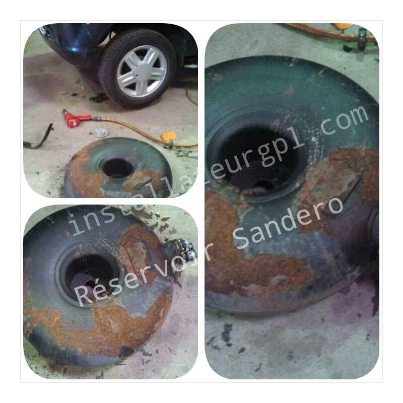 DACIA SANDERO LPG TANK