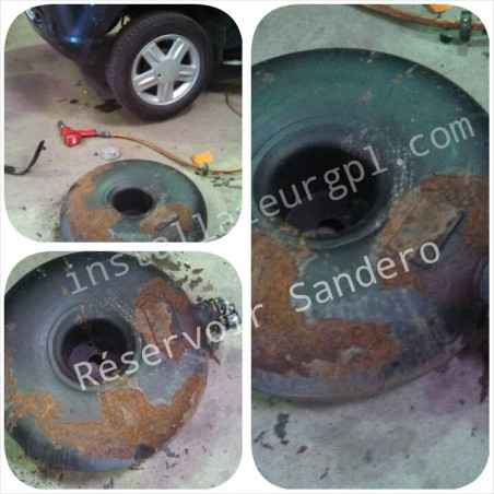 DACIA SANDERO LPG TANK