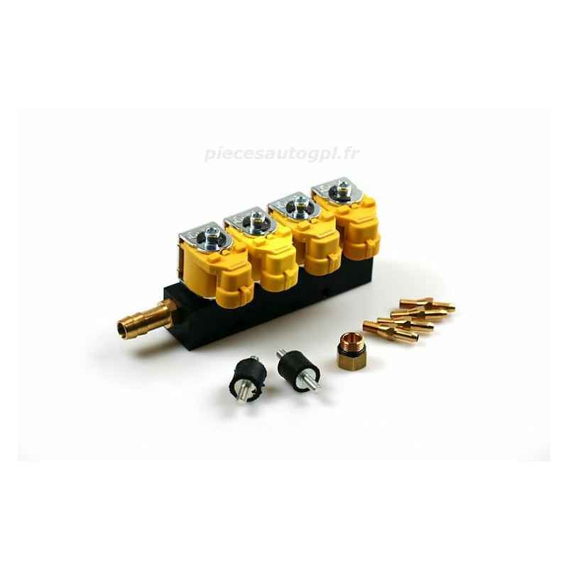 RAIL GPL 4 CYL GIALLO VALTEK VA0146