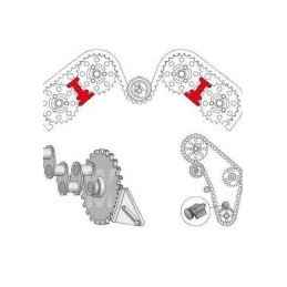 KIT UNIVERSAL ARBOL DE LEVAS MOTOR DE GASOLINA -19PCS