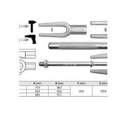 GEMENGDE BALTREKKER / TREKKER 16 TOT 27 MM HAND OF PNEUMATISCH