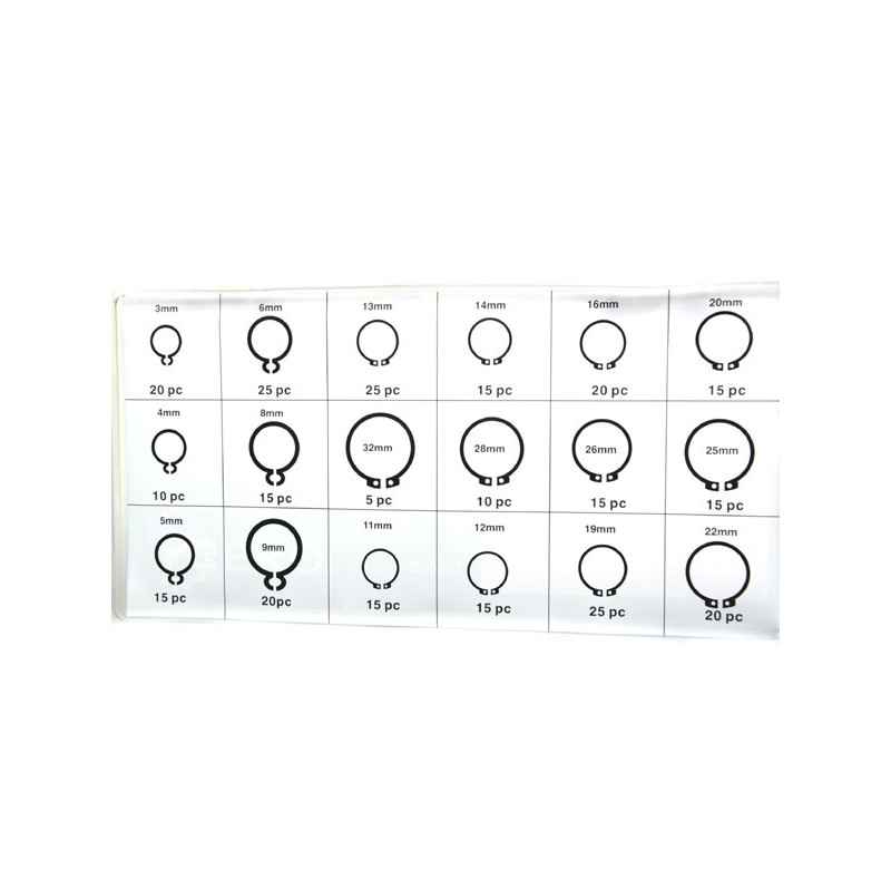 EXTERNE CIRCLIP KIT - 300 STUKS