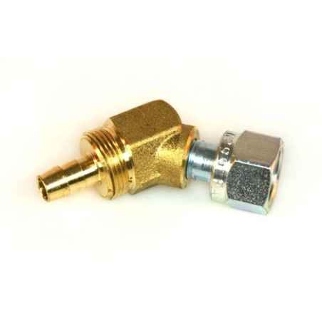 RACCORD COUDÉ 135°FLEXÍVEL Ø8 / ELECTROVANNE Ø12.5 RA0801-K44