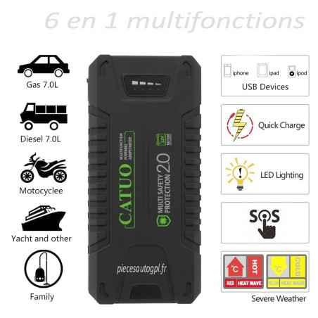 12V CATUO MULTIFUNCTIONELE BOOSTER