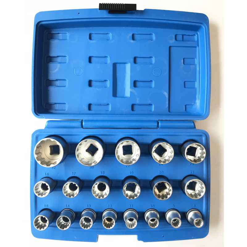 SPECIALE STOPCONTACTEN HEX T-STAR 6PT 12PT