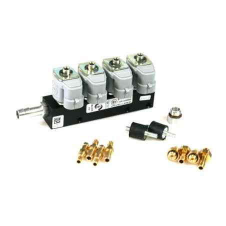 INIETTORE RAIL IG1 4 CIL CORPO NERO 2 OHMS AP1463