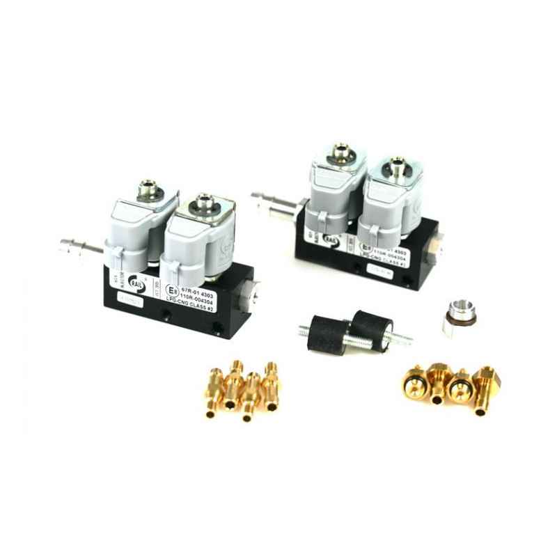 TRILHO DO INJETOR IG1 2 X 2 CYL BLACK BODY 2 OHMS AP5204