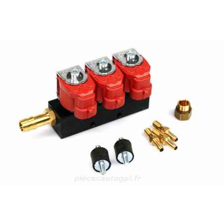 SCHIENE 3CYL VALTEK 3 Ohm + STECKER VA5621