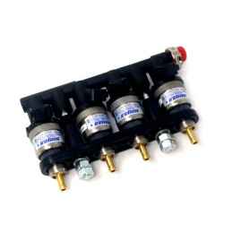 RAIL 4 INIETTORI GPL KEIHIN GIALLO KE032-D21