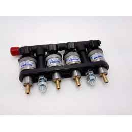 RAIL 4 INIETTORI GPL KEIHIN GIALLO KE032-D21