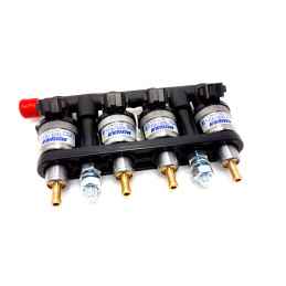RAIL 4 INIETTORI GPL KEIHIN GIALLO KE032-D21