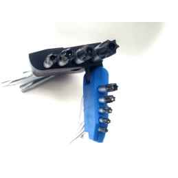CODO LLAVES TORX CON PERFORACIÓN DE 9 PIEZAS